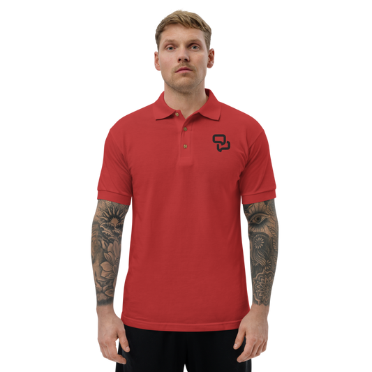 CommComm Embroidered Polo Shirt