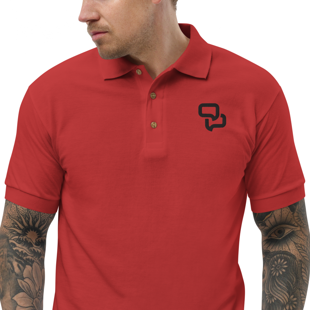 CommComm Embroidered Polo Shirt