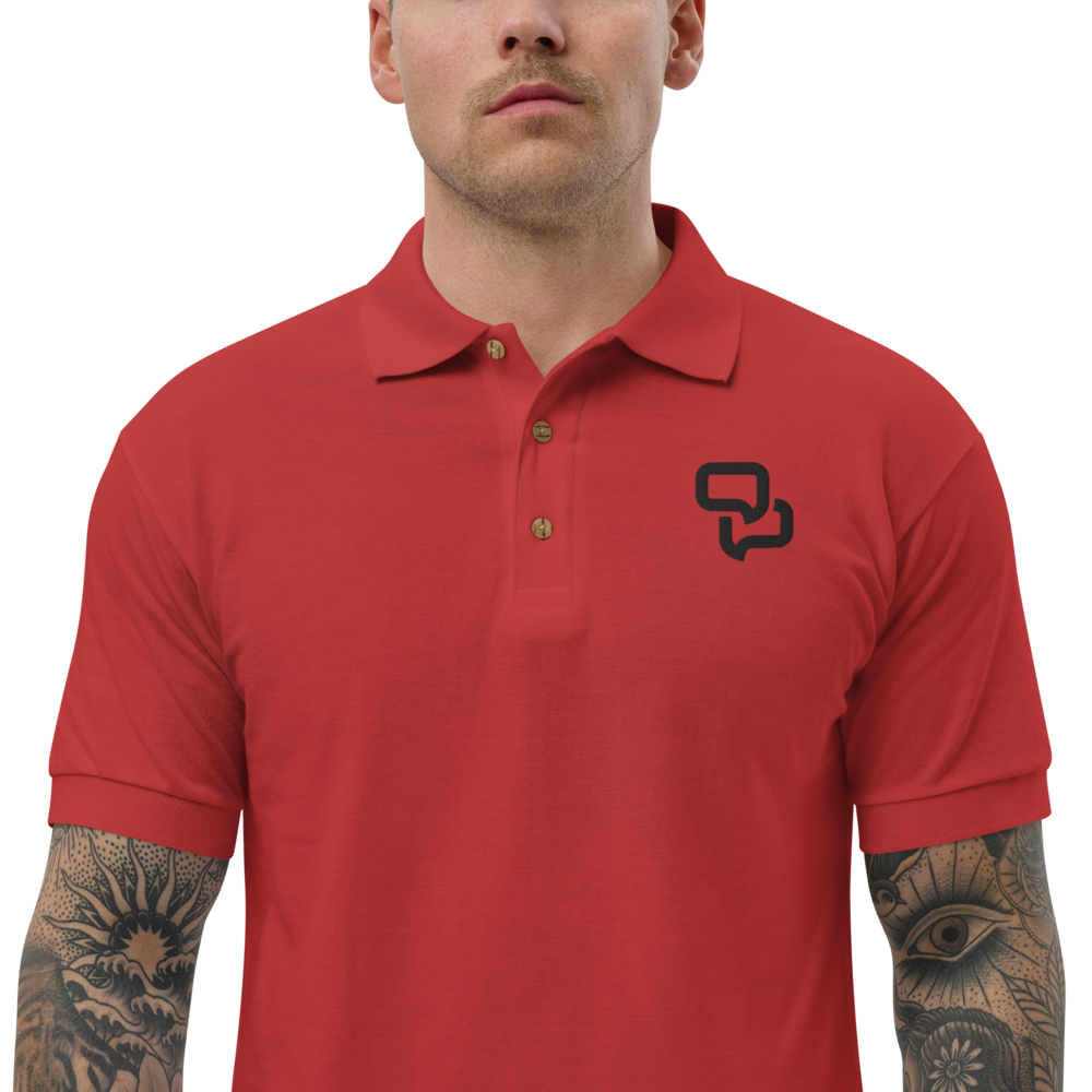 CommComm Embroidered Polo Shirt