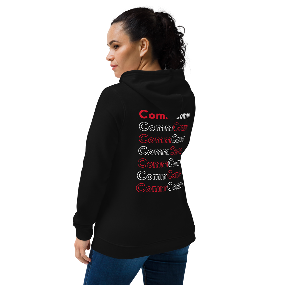 CommComm Women's eco fitted hoodie